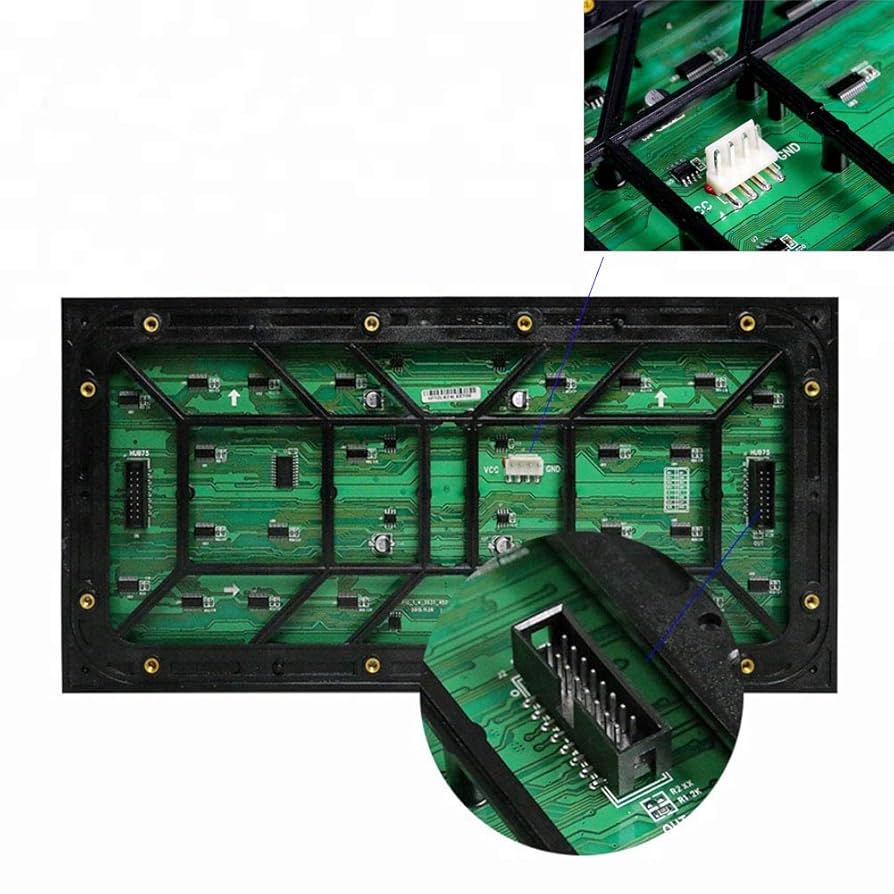 26枚 P10 LED パネル 320x160mm 32x16ピクセル 26枚 P10 LED パネル 320x160mm 32x16ピクセル Amazon.co.jp